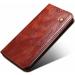 Shop the Best iPhone 15 Plus Leather Case - Protective Folio Flip Cover with Card Compartment | Brown Cell Phone Case - Buy Online on GoSupps.com