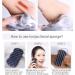 JOSALINAS Nature Konjac Facial Sponge 3 Packs with Activated Bamboo Charcoal - Face Cleaning Raindrop Set - Buy Online on GoSupps.com