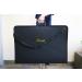 Sports Festival 28 x 20.5 Inches Art Portfolio Case | Waterproof Artist Bag with Shoulder Strap for Sketching | Black - Buy Online on GoSupps.com
