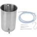 Xcello Enema Set - 1L Stainless Steel for Colon & Liver Cleansing | Versatile Coffee Enema Kit for Birth Preparation | International Shipping Available - Buy Online on GoSupps.com