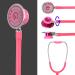 Acoustic Stethoscope for Doctors & Students | Lightweight Flexible Soft Ear Knobs | Pink Edition - Shop Internationally - Buy Online on GoSupps.com