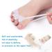 ERSANLI Children's Gel Toe Separator & Bunion Corrector - White, 2 Pcs - Buy Online on GoSupps.com
