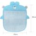 LEAQU Toys Bag Reusable Comfortable Touch Attractive Storage Bag All Match Wall-Mounted Blue - Buy Online on GoSupps.com