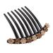 Chic Rhinestone Flower Hair Accessories | Champagne Hair Comb & Clips for Glamorous Styling - Buy Online on GoSupps.com
