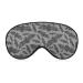Flying Halloween Bats Sleep Mask Eye Cover for Sleeping Blindfold with Adjustable Strap Blocks Light Night Travel Nap for Men Women