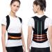 Posture Corrector for Women Men Full Back Brace Shoulder Posture Corrector Straighten Correct Humpback Posture Corrective Brace Shoulder Lumbar Support Back Strap Relieves Neck Back and Spine Pain 31.4" - 37.4" Waist - M Size
