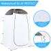 Alvantor Shower Tent Outdoor Camping Changing Room | Portable Privacy Pop Up Shelter 4x4x7' | Teflon Coating Fabric | Patent - Buy Online on GoSupps.com