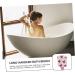 Healeved Bath Brush Shower Loufah Sponge Tub Cleaner | Exfoliating Body Brush with Handle | Spa Shower Supply 36X9CM - Buy Online on GoSupps.com