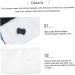 30 Pcs Glass Wiper Accessory Bag Magnet Glass Wipe Magnetic Window Cleaner Strip Double Sided Window Cleaner Refill Window Cleaner Rubber Strip Double Layer Cotton Felt White White 10.5X4CM - Buy Online on GoSupps.com