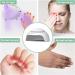 TOUCHBeauty Nail Dryer Air & LED Light | Mini Nail Dryer Fan for Normal Nail Polish - AG-2130A - Fast Drying Perfect for Home Use - Buy Online on GoSupps.com
