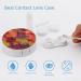 Buy Bagea-Ka Fall Harvest Contact Lens Case - Autumn Leaf Pattern Eye Care Kit with Mirror Tweezers & Solution Bottle for Travel & Home - Buy Online on GoSupps.com