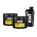 ESN Boostea + Free Shaker Green Apple 2 x 200 g booster with caffeine L-theanin and green tea extract vegan tested quality-made in Germany 2 x Green Apple 200 g (2 Pack)
