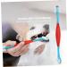 Beavorty 2pcs Cat for Dual-head Double Convenient Tooth Double-headed Brush Manual Pet Supple Bristles - Buy Online on GoSupps.com