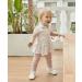 LACOFIA Baby Girls Anti-Slip Mary Jane Princess Shoes - Size 3-6 Months - White - Buy Online on GoSupps.com