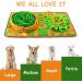 AWOOF Snuffle Mat for Dogs - Interactive Puzzle Toy for Enrichment & Mental Stimulation, Stress Relief - 34.6 x 19.6 - Buy Online on GoSupps.com