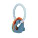 Nuby Silicone Dino Teething Ring | BPA Free | 3+M | Chewy Charms - Buy Online on GoSupps.com