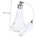 HAPINARY Perfume Bottle Refillable Perfume Spray Bottle Sprayer for Perfume Crystal Decor Retro Decor Antique Perfume Atomizers for Essential Oils Tassels Vintage White Glass Decorate - Buy Online on GoSupps.com