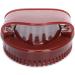 2pcs Massage Brush Set - SPA Massager for Health Care Hair Washing Scalp Shower & Essential Oils (Coffee) | International Shipping - Buy Online on GoSupps.com