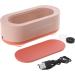 TEBI Ultrasonic Wash Cleaner Frequency Washing Jewelry Glasses For Pacifiers Nail Bead Pen Ultrasonic Cleaner Jewelry Pink Charging - Buy Online on GoSupps.com