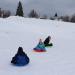 Flexible Flyer Round Flying Saucer Snow Sled - 26 Inch Orange Disc Racer for Kids 4 and Up - Buy Online on GoSupps.com