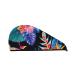 Tropical Palm Leaves Microfiber Hair Towel Soft Super Absorbent Hair Towel Wrap for Women Coral Velvet Quick Dry Hair Cap for Long Curly and Thick Hair