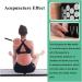 Dunlap Massage Pillow - 125x43cm Acupuncture Cushion for Neck Back & Feet Relief | Stress & Pain Relief Yoga Acupressure Mat & Pillow Set (Green) - Buy Online on GoSupps.com