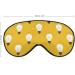 Yellow Light Bulb Sleep Mask | Adjustable Strap | Blocks Light for Restful Sleep | Ideal for Men and Women | Perfect for Nighttime, Travel, and Naps - Buy Online on GoSupps.com