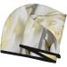 Hair Towel Wrap - Quick Drying Turban with Button | White Rose Hair Drying Towel - Buy Online on GoSupps.com
