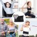 Lumbar Support Belt with Removable Waist Pad | Back Brace for Scoliosis & Sciatica Pain Relief | Adjustable & Breathable | Size M | Men & Women - Buy Online on GoSupps.com