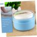 TOYANDONA 4pcs Body Powder Puff Box Travel Container | Baby Makeup Powder Puff Cushion | Charming Blue Plastic 8x8x6cm - Buy Online on GoSupps.com
