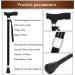 Canes Elderly Cane Old Man Walking Stick Tapping Stick T Handle Baston Elder Stable Crutch Hiking Elderly and Arthritis Seniors Disabled Black Walk for Elderly Safehappy Smooth Sailing - Buy Online on GoSupps.com