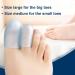 Toe Plugs & Hammer Toe Protectors - 4 Pairs of Silicone Cuffs for Pain Relief from Blisters & Calluses | Best International Shipping - Buy Online on GoSupps.com
