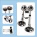 12V Marine Boat Trumpet Horns - Polished Stainless Steel, Low and High Tone, Adjustable Support - Dual Trumpet Set - Buy Online on GoSupps.com