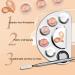 Stainless Steel Makeup Mixing Palette & Spatula Tool for Foundation & Nail Art - Lightweight Artist Tool for Cosmetic Mixing - Buy Online on GoSupps.com