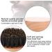Boar Bristles Beard BrushSmall and Round Wood Beard Brush -Light Weight Black Walnut Wood Beard Brush for Men(1#) - Buy Online on GoSupps.com
