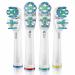 Arable 4 Pcs Toothbrush Heads For Oral B Electric Toothbrushes Dual Clean Oral B Toothbrush Heads Compatible With Oral B Replacement Heads Sensitive and Precision Clean Pro 1000 3000 5000 Smart and Genius Series