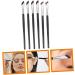 Beatifufu 1 Set Eyebrows Brush Eyebrow Brush Eye Liner Brush Concealer Brush under Eye Makeup Brush Black Wood - Buy Online on GoSupps.com