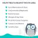 Peepers Plus Advanced Eyelid Wipes by Natural Essentials - Hydrating Eye Wipes with Hyaluronic Acid & Tea Tree Oil for Allergy Relief, Dry Eyes, Blepharitis & Conjunctivitis - Buy Online on GoSupps.com
