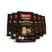 Loacker Quadratini Dark Chocolate bite-size Wafer Cookies | SMALL Pack of 6 | Crispy Wafers with 4 creamy layers of Dark Chocolate cream filling | great for snacks & desserts | Non GMO | No artificial flavorings or added colors | 4.41 oz per bag Dark Choc