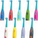 Brusheez Kids Electric Toothbrush Replacement Brush Heads - 10 Pack (Green Medium) | Compatible Brush Heads for Kids Electric Toothbrush - Buy Online on GoSupps.com