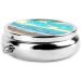 Beach Cartoon Pill Box Organizer - 3 Compartment Travel Pill Case for Easy Medication Management - Buy Online on GoSupps.com