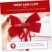 minkissy 1pc Hair Accessories Christmas Bow Hairpin Sweet Bow Hairpin Big Bow Hair Clip Red Bow Hair Clip Christmas Silky Hair Bow Clip Girl Hair Clips Child Bow Tie Flocking Korean Version - Buy Online on GoSupps.com