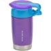 WOW Kids 360 Double Walled Stainless Insulated Sports Water Bottle - Purple 10oz/300ml - Buy Online on GoSupps.com