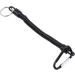 DONGMING Flexible Fishing Lanyards - Theftproof Coil Cord Keychain | Black - Buy Online on GoSupps.com