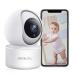 AIBUCOLL WiFi Monitor Indoor Home Security Camera- Smart Baby and Pet Monitor- Movement and Sound Detection- 1080P Camera Resolution-Night Vision Motion- Compatible with Apple and Android