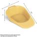 Medpro Easy Clean Portable Bed Pan with Plastic Guard and Handles for Adults - Buy Online on GoSupps.com