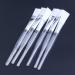 PATKAW 12Pieces Facial Brush Makeup with Transparent Handle Professional Facial Transparent Crystal Rod for Application - Buy Online on GoSupps.com