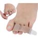 Finger Separator & Hammer Toe Wraps | 2PCs Big Toe Contracture Pillow for Hallux Valgus Relief - Buy Online on GoSupps.com