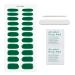 JMEOWIO Green Nail Foil Gel - Self-Adhesive Nail Stickers for Stunning Nail Designs | International Shipping - Buy Online on GoSupps.com