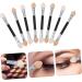 PLAFOPE 30pcs Eye Shadow Stick Double Dual-side Eyeshadow Brushes Eyeshadow Eye Mascara Aluminum - Buy Online on GoSupps.com